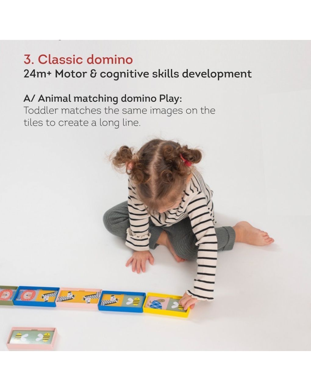 Taf toys παιχνίδι ντόμινο my 1st domino rally t-12865 - Taf-toys