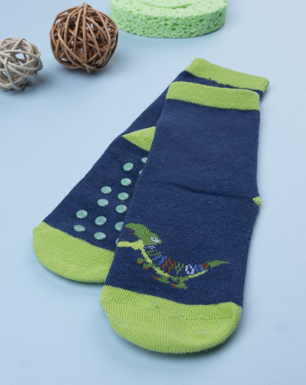 παιδικές αντιολισθητικές κάλτσες dino για αγόρι - Prénatal