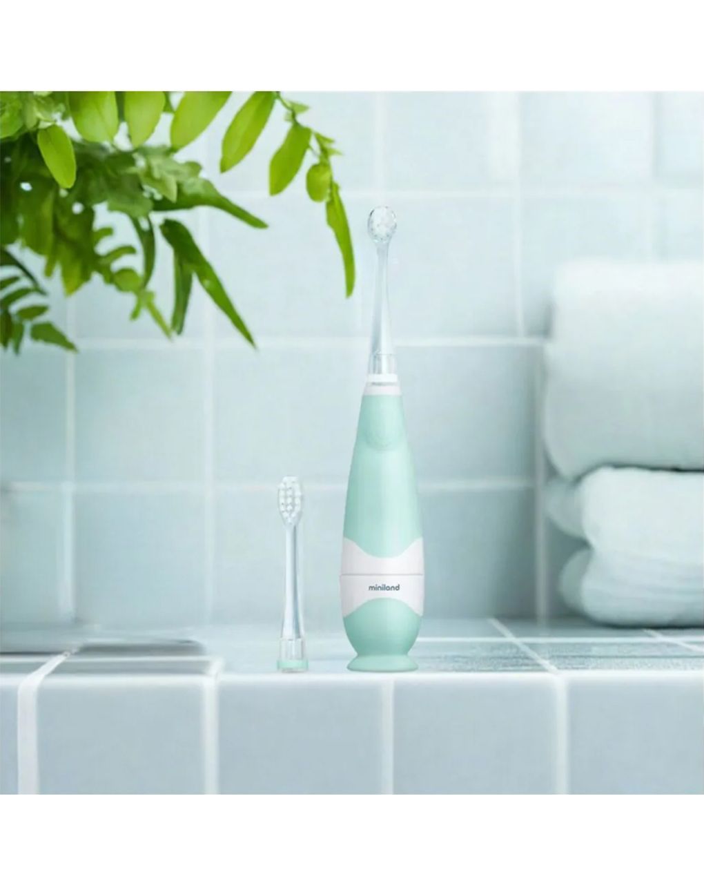 Miniland ηλεκτρική οδοντόβουρτσα baby tooth care για βρέφη & παιδιά ml89678 - Miniland