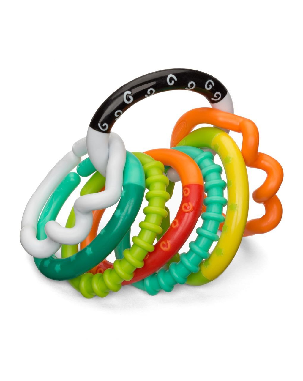 Infantino μασητικό textured ring links 930-206158-00 - INFANTINO