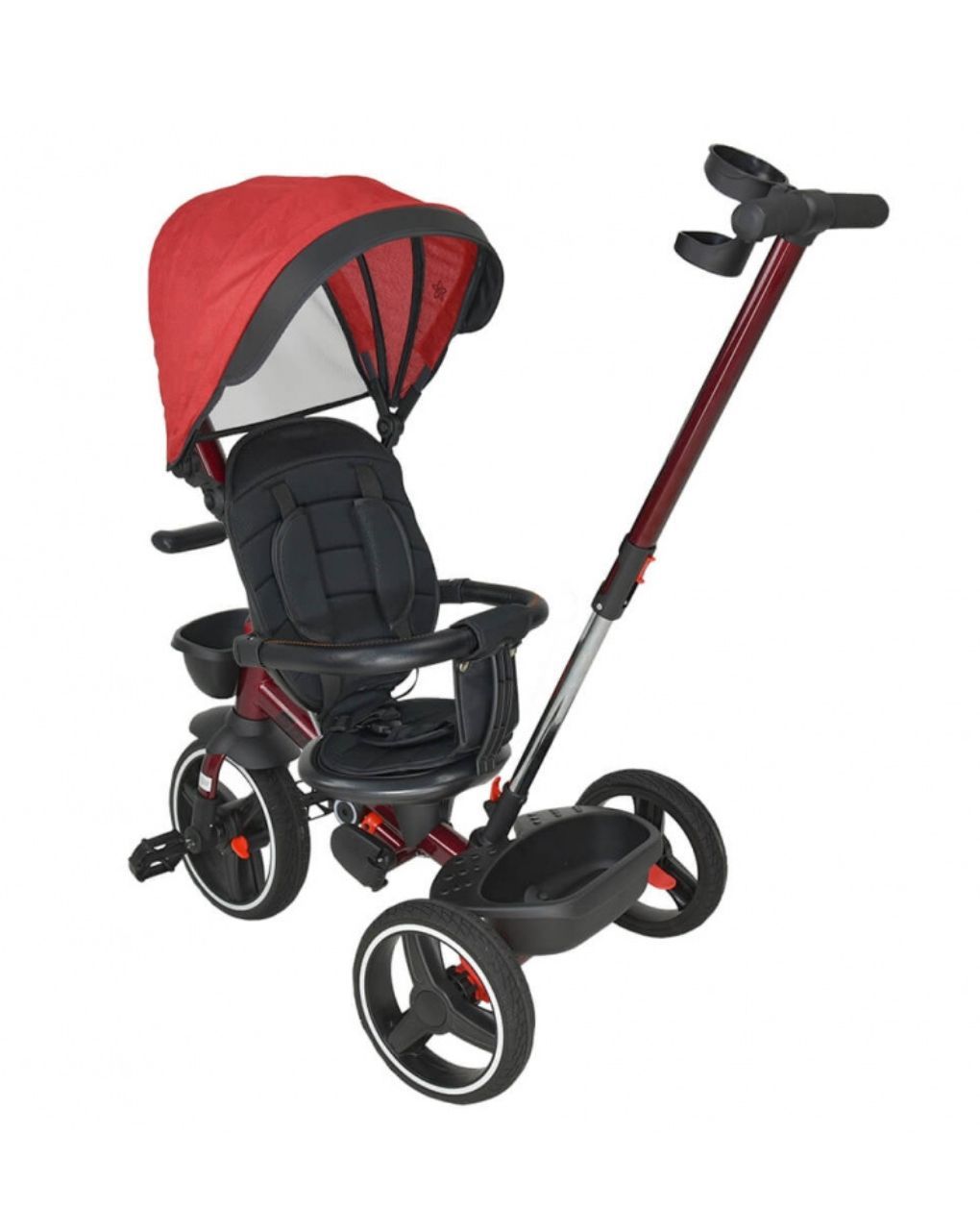 Bebe stars τρίκυκλο ποδηλατάκι 360° spark red 817-180 - Bebe Stars