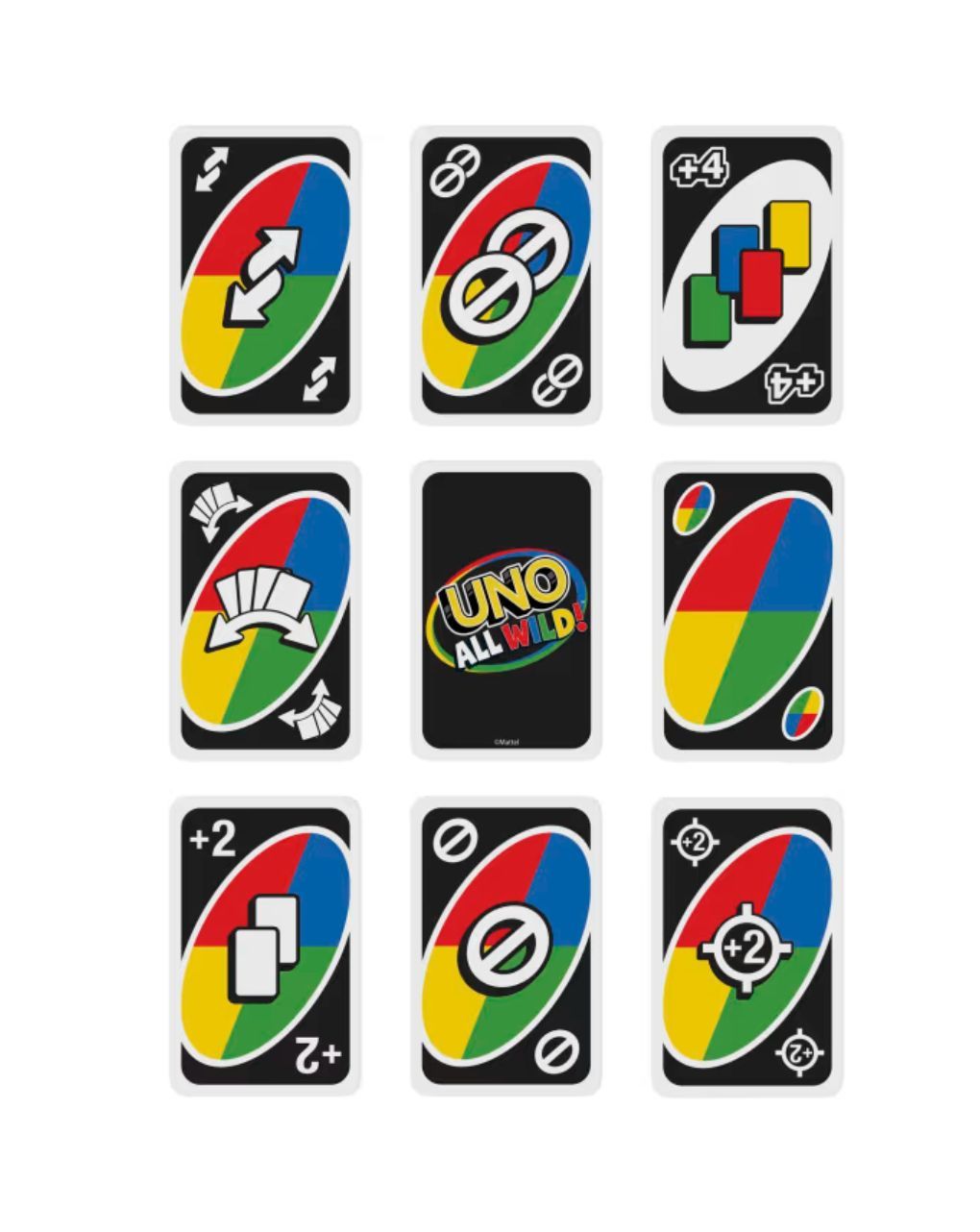 Mattel games επιτραπέζιο uno all wild hhl35 - Mattel Games