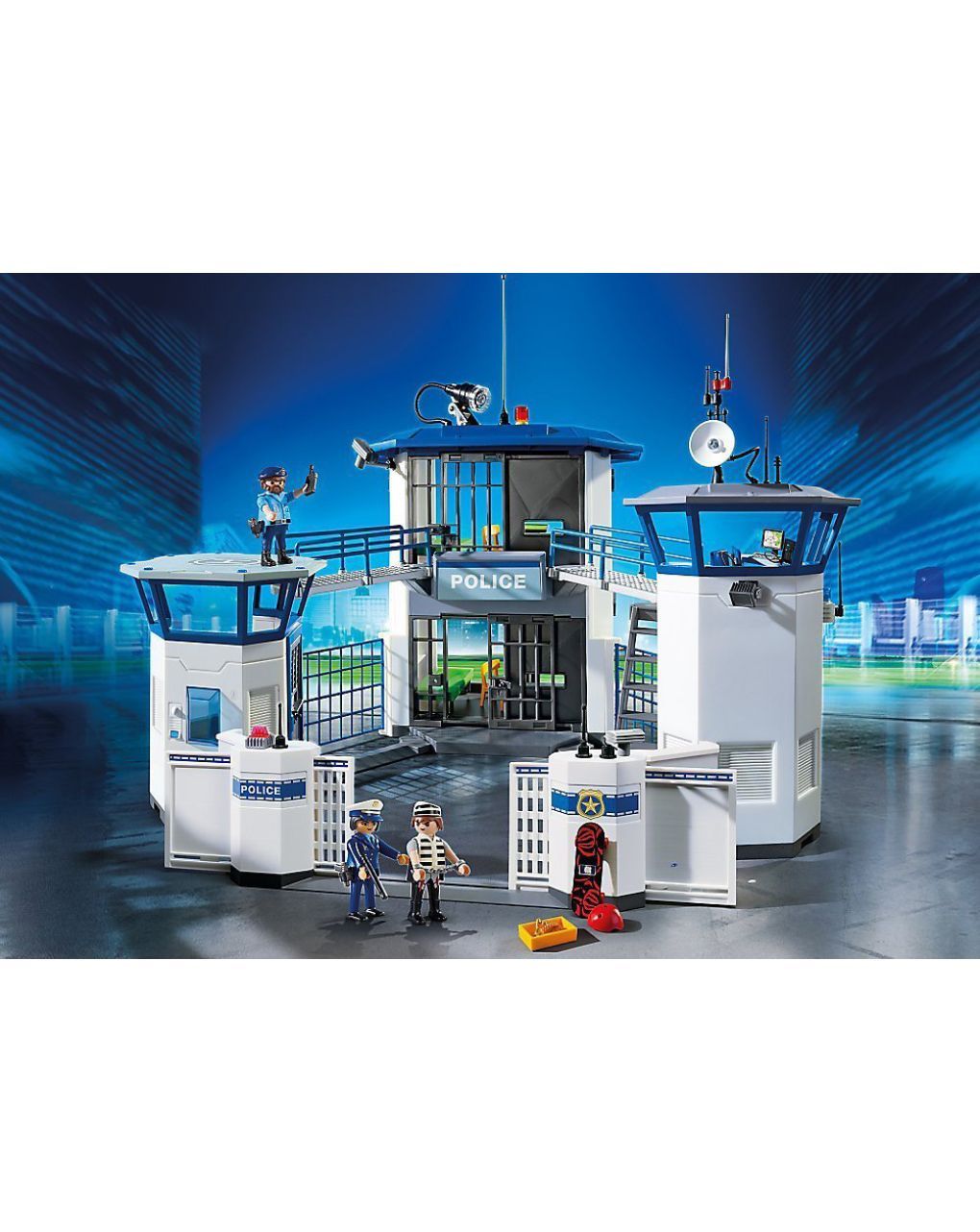 Playmobil city action αρχηγείο αστυνομίας και φυλακή ασφαλείας 6919 - Playmobil, Playmobil City Action