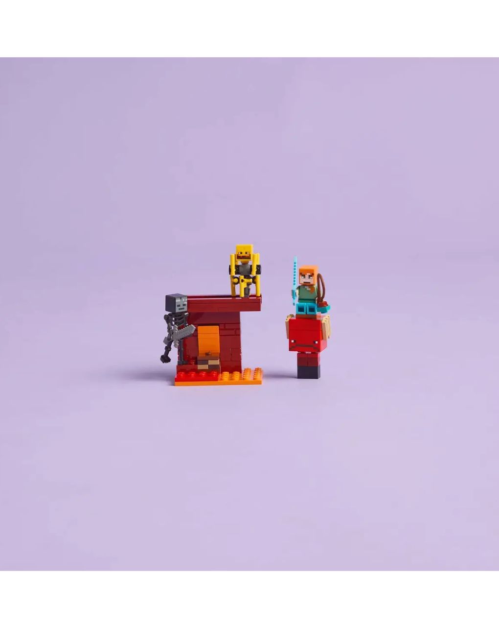 Lego minecraft the nether lava battle 21266 - Lego