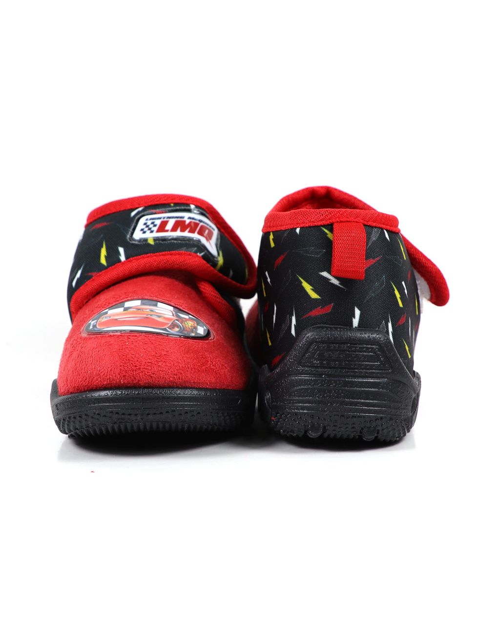 παντοφλάκια κλειστά κόκκινα/μαύρα με τα cars για αγόρι - Silverlit