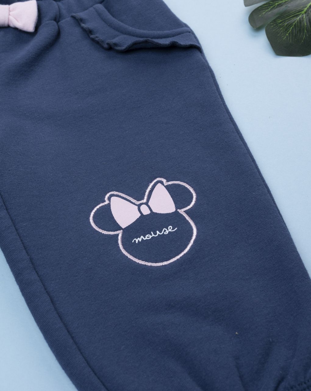 βρεφικό παντελόνι φόρμας μπλε minnie για κορίτσι - Prénatal