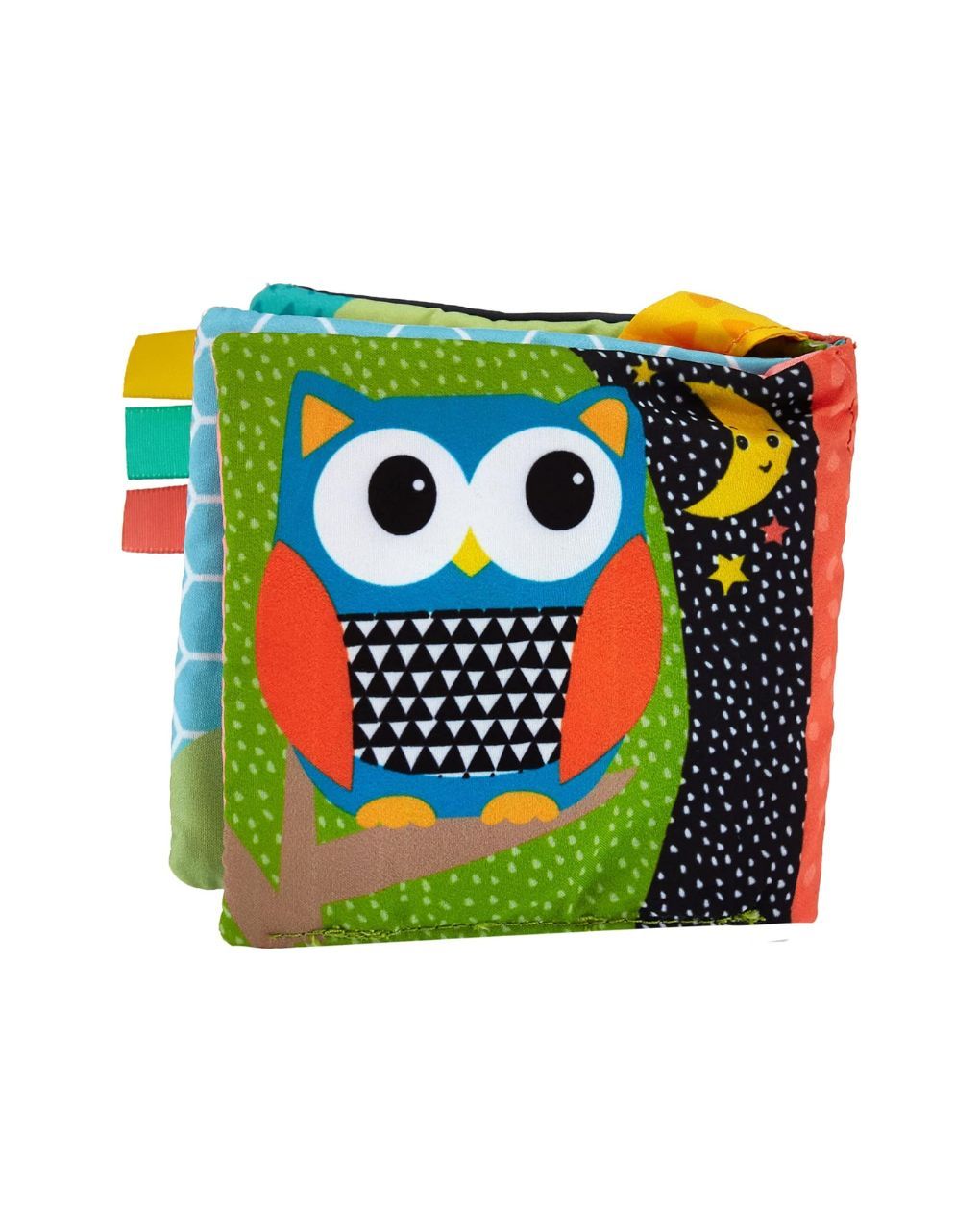 Infantino μαλακό βιβλίο link & squeak animal crinkle - INFANTINO