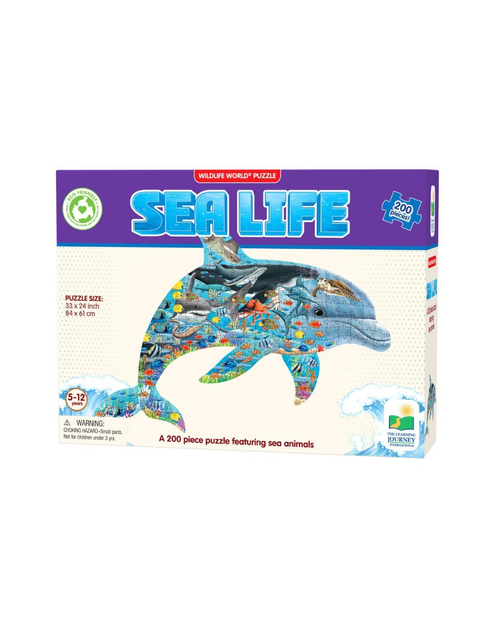The learning journey παζλ 200 κομματιών άγρια ζωή θάλασσα - THE LEARNING JOURNEY