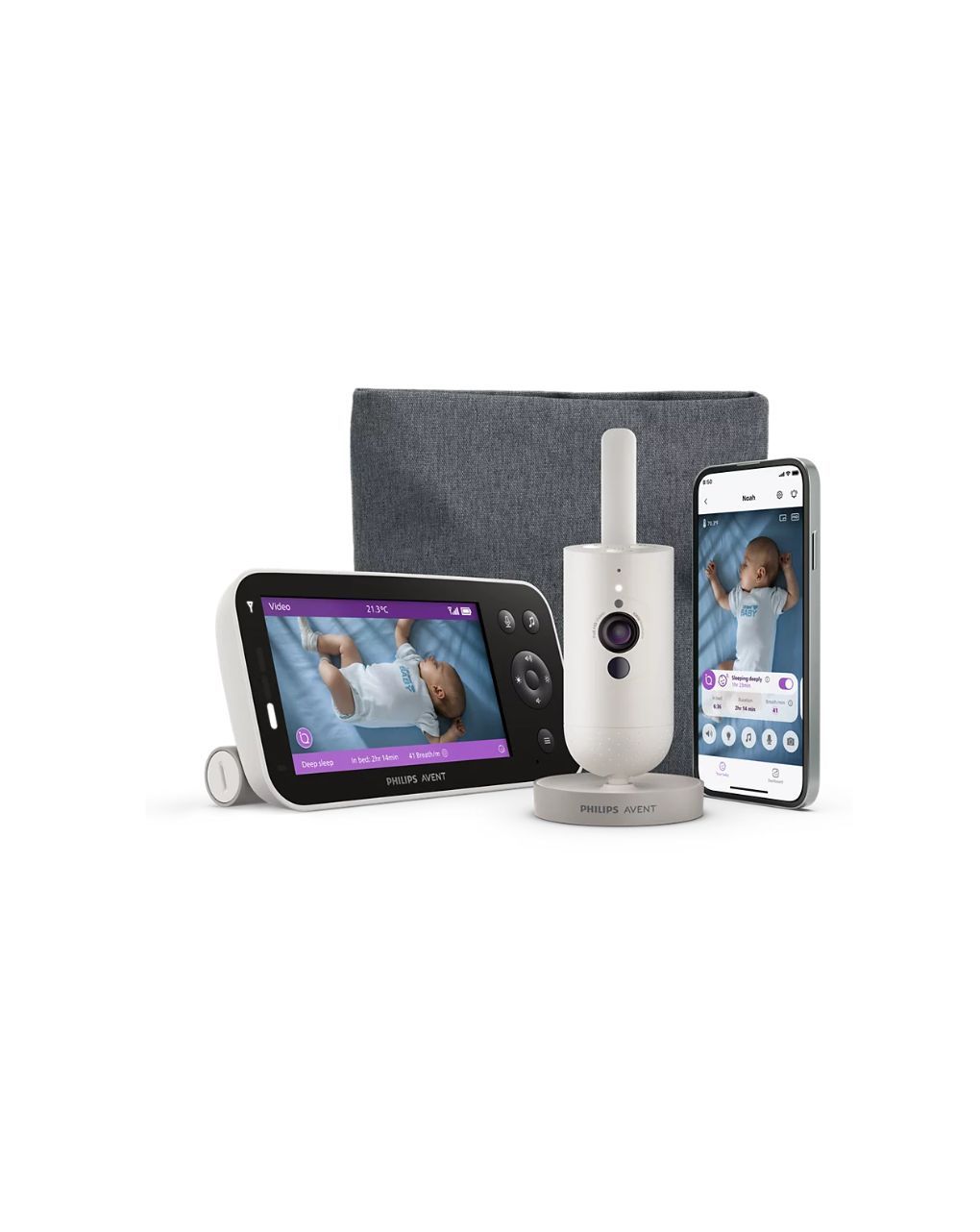 Philips avent premium συνδεδεμένη συσκευή ενδοεπικοινωνίας scd971/26 - Philips Avent