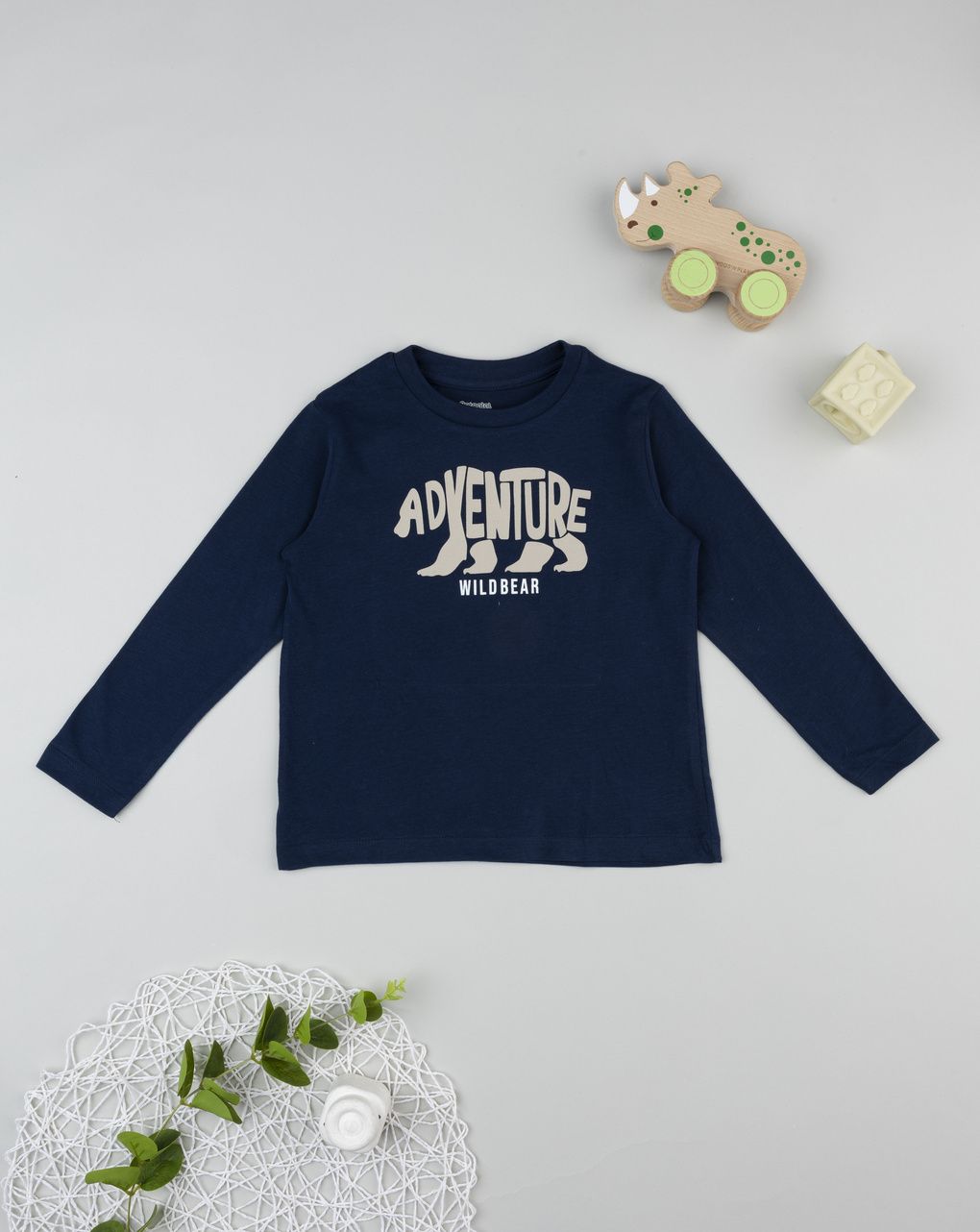 παιδική μπλούζα μπλε adventure για αγόρι - Prénatal