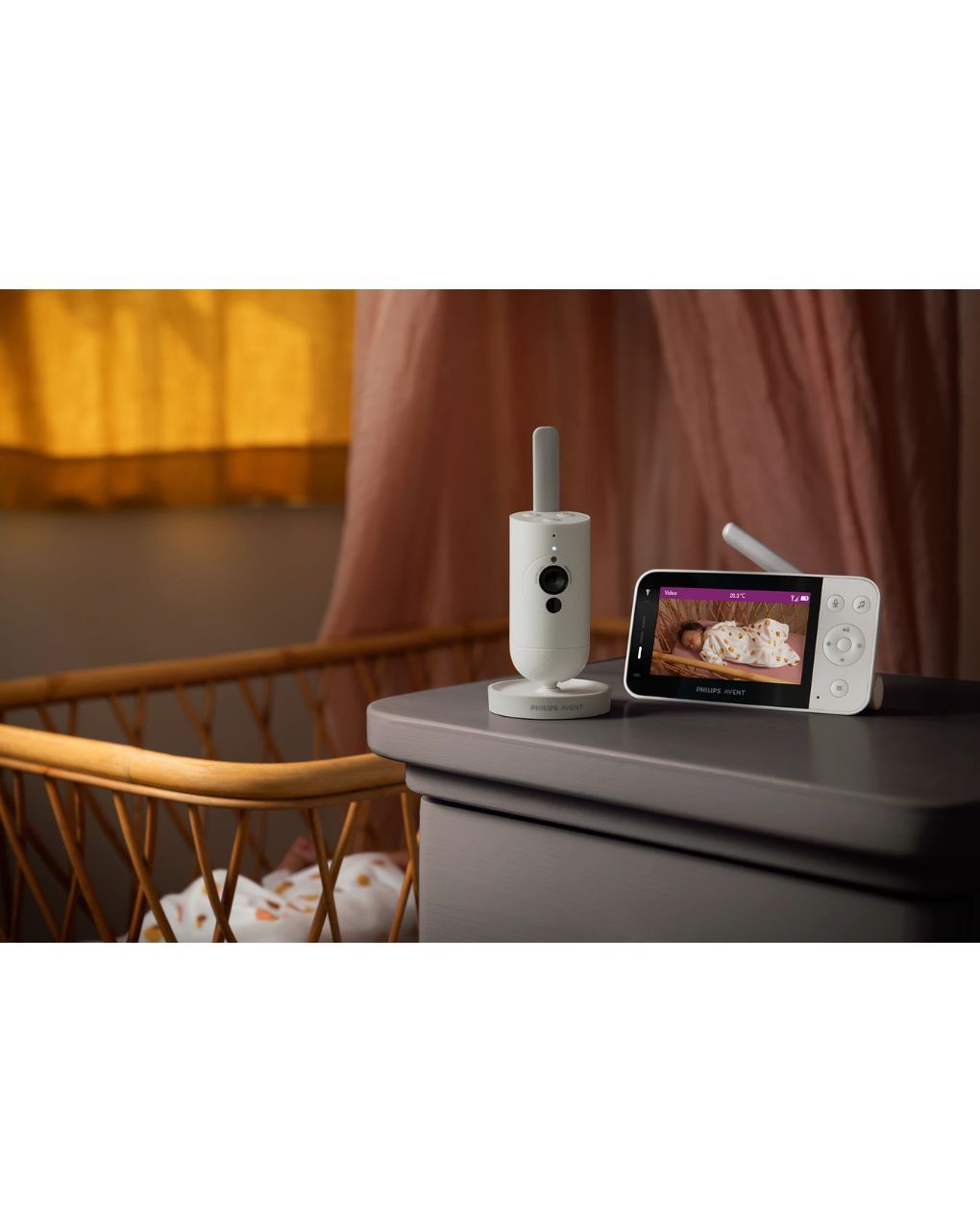 Philips avent connected ενδοεπικοινωνία με hd κάμερα 4.3'' scd953/26 - Philips Avent