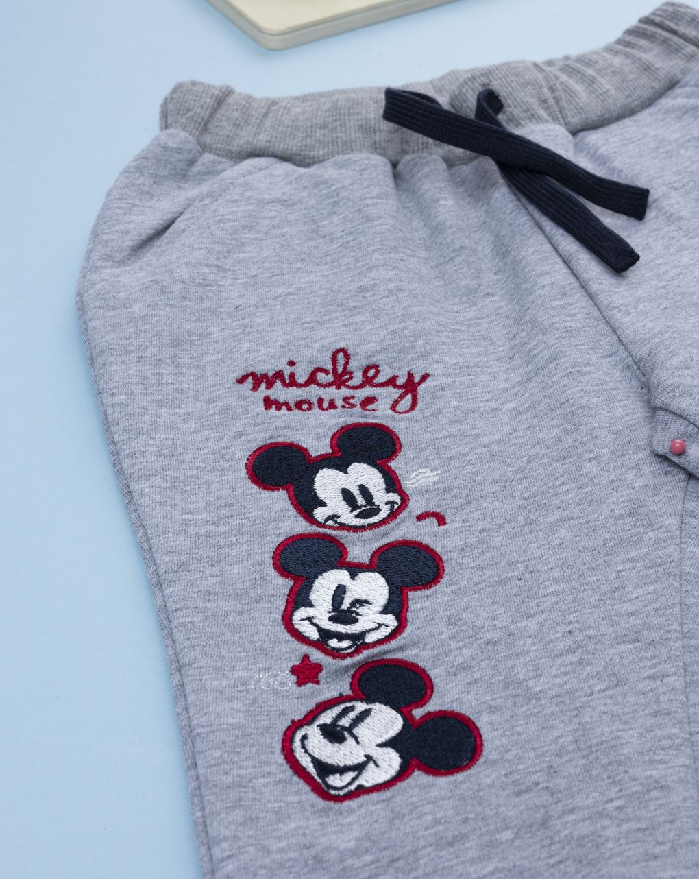 βρεφικό παντελόνι φόρμας γκρι mickey για αγόρι - Prénatal
