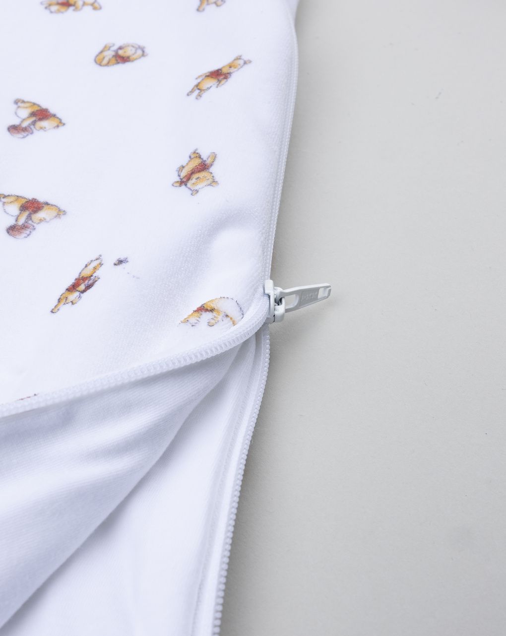 βρεφικός αμάνικος υπνόσακος σενίλ λευκός winnie 2.5 tog - Prénatal