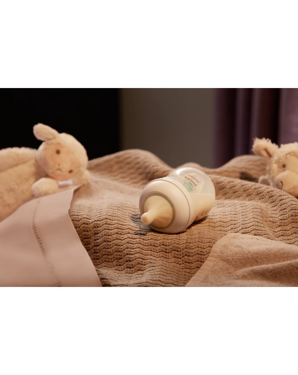 Philips avent πλαστικό μπιμπερό natural response με airfree vent 125ml 0m+ scy670/01 - Philips Avent