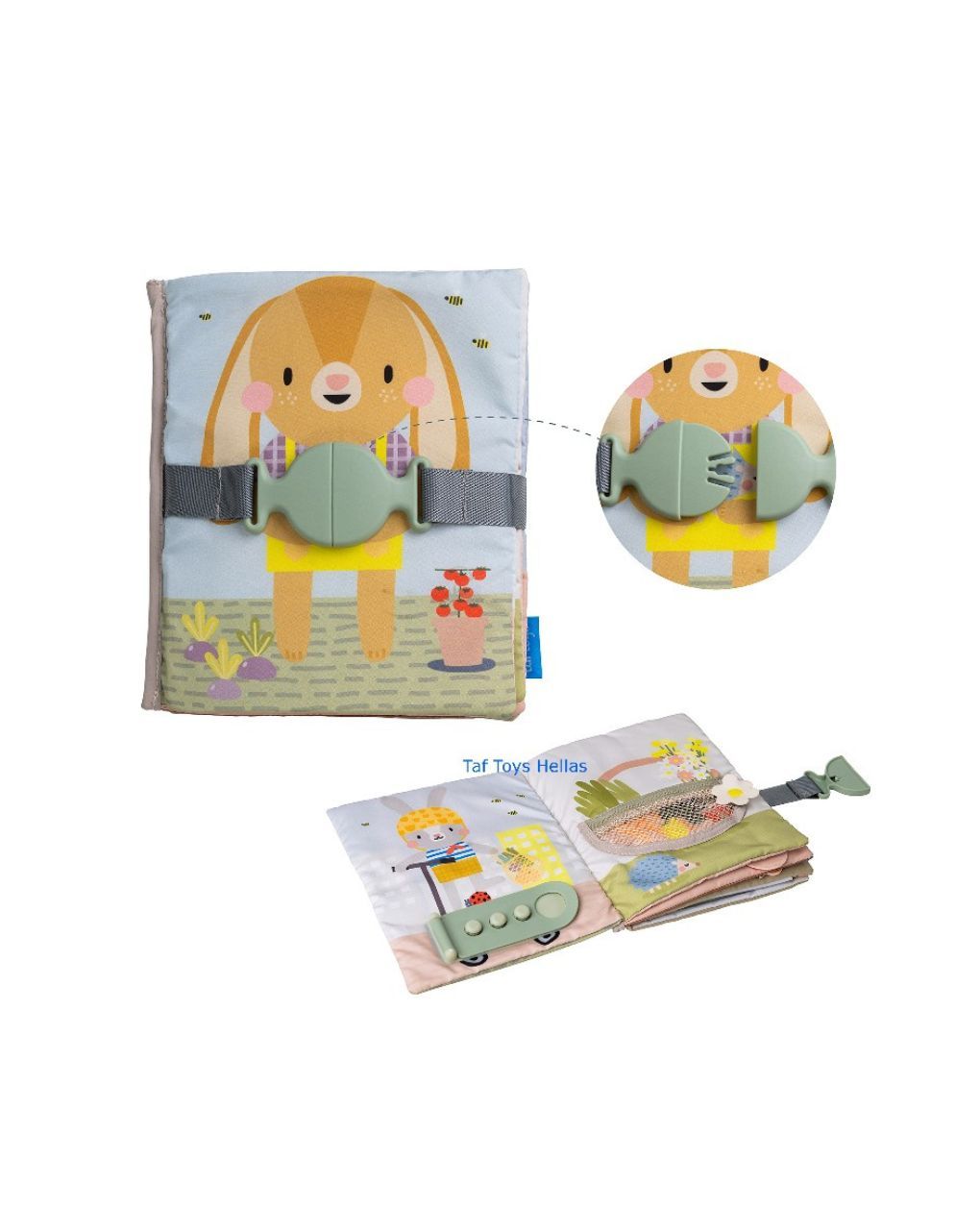 Taf toys βιβλίο my 1st busy book από ύφασμα t-13355 - Taf-toys