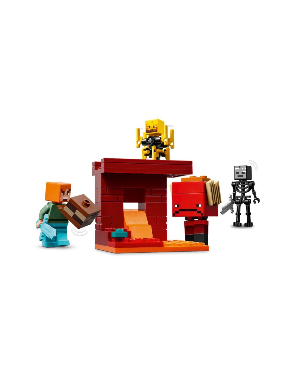 Lego minecraft the nether lava battle 21266 - Lego