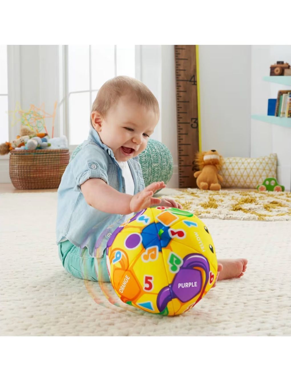 Mattel fisher-price laugh & learn kick & learn εκπαιδευτική μπαλίτσα ftc99 - Fisher-Price