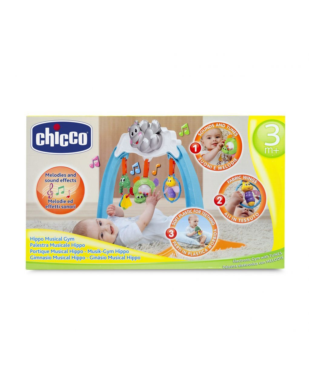 Chicco γυμναστήριο ιπποποταμάκι y02-05195 - Chicco