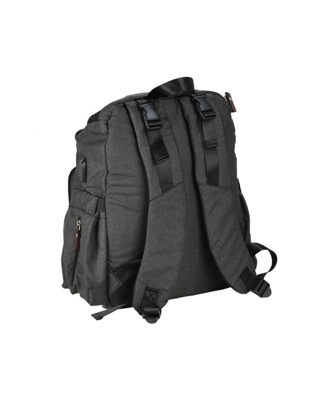 Bebe stars τσάντα πλάτης-αλλαξιέρα με usb graphite 590-188 - Bebe Stars