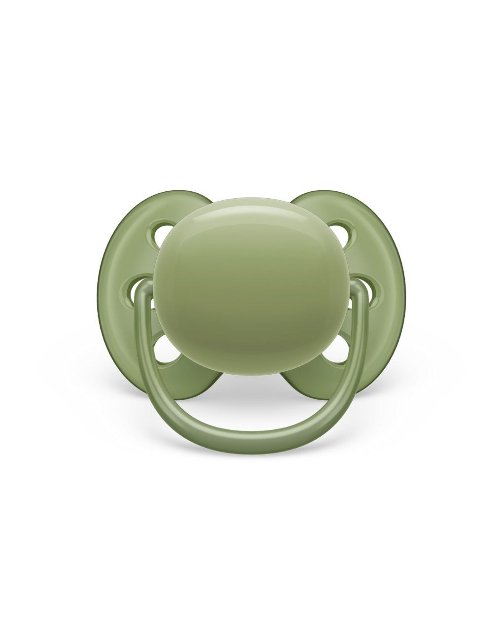 Philips avent ultra soft πιπίλες σιλικόνη 2τμχ 18m+ khaki/orange scf093/01 - Philips Avent