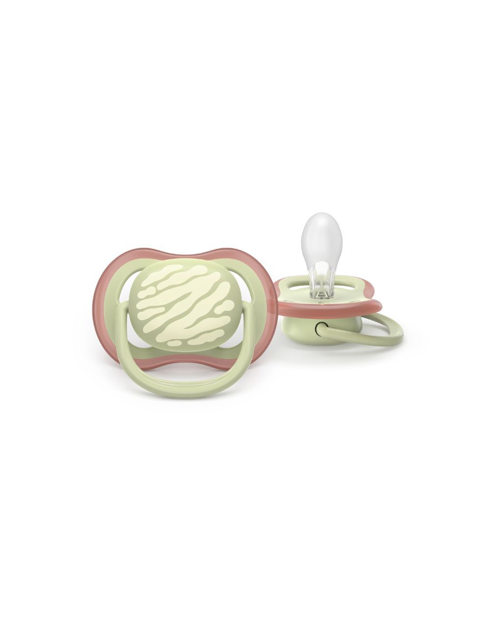 Philips avent ultra air silicone πιπίλες σιλικόνης 2τμχ 18 μηνών+ κίτρινο/πράσινο scf349/51 - Philips Avent