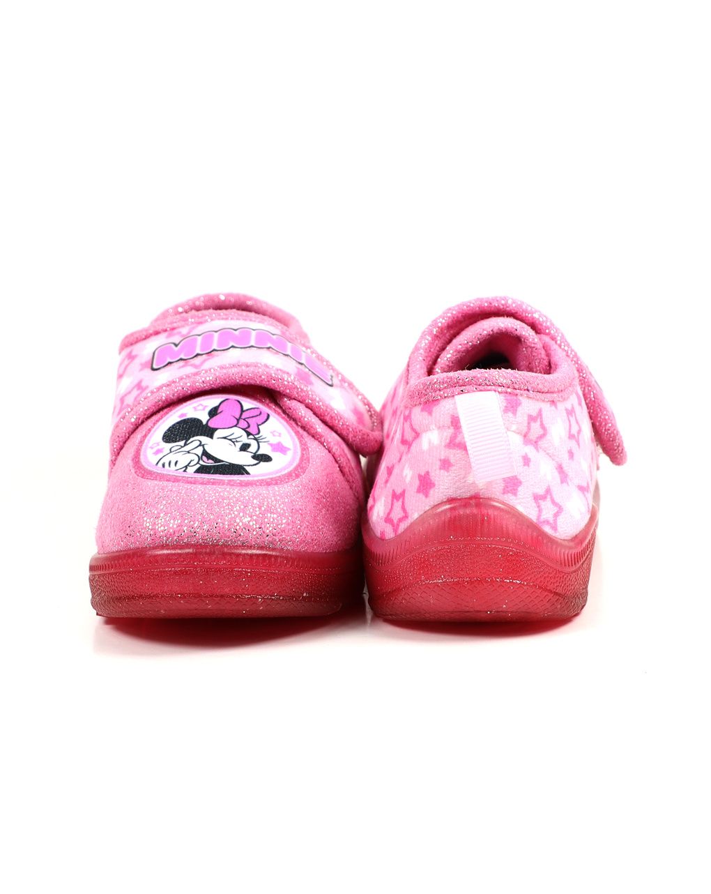 παντοφλάκια κλειστά κόκκινα με τη minnie για κορίτσι - Silverlit