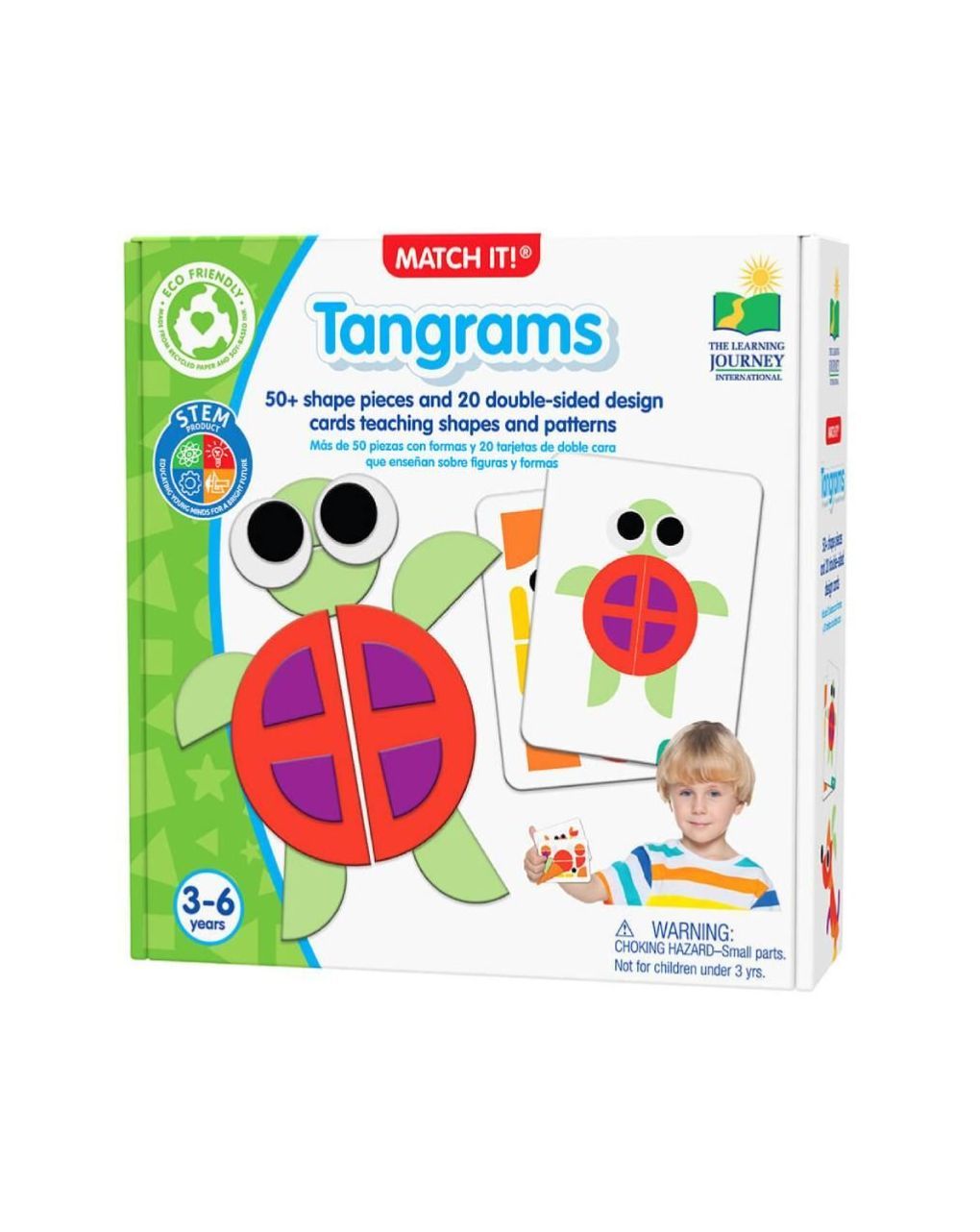 The journey learning επιτραπέζιο ταίριαξέ το: tangrams j114971 - THE LEARNING JOURNEY