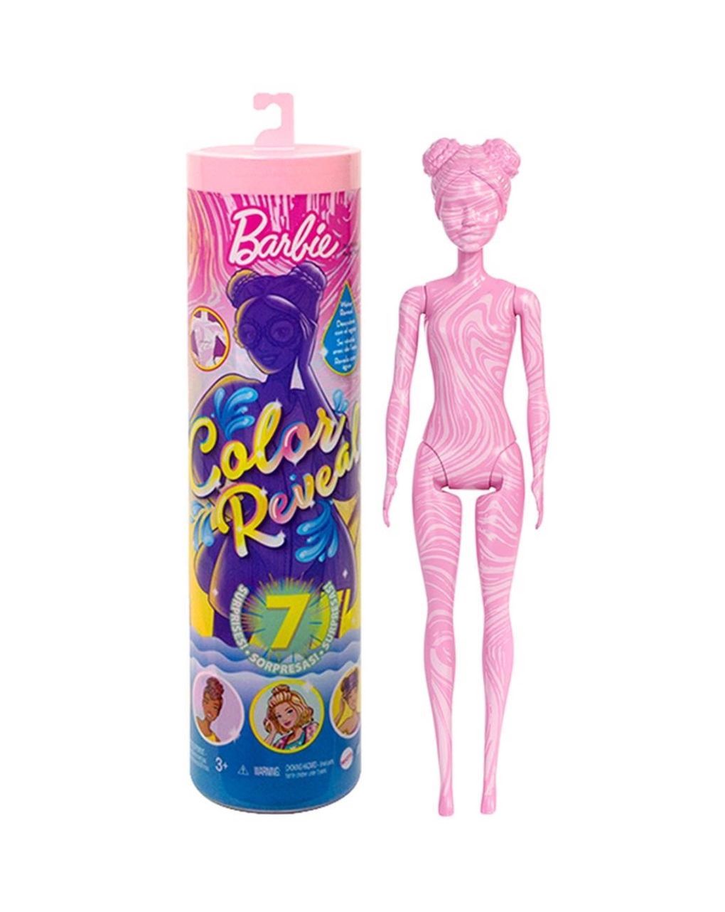 Mattel barbie color reveal summer series gtr95 (5 σχέδια)