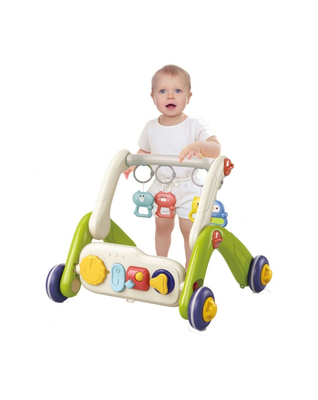 Bebe stars γυμναστήριο-περπατούρα δραστηριοτήτων piano rainy forest 2in1 4250 - Bebe Stars
