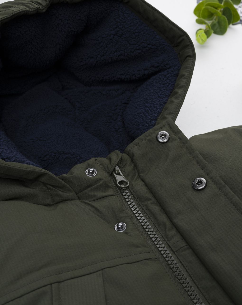 παιδικό μπουφάν χακί για αγόρι - Prénatal