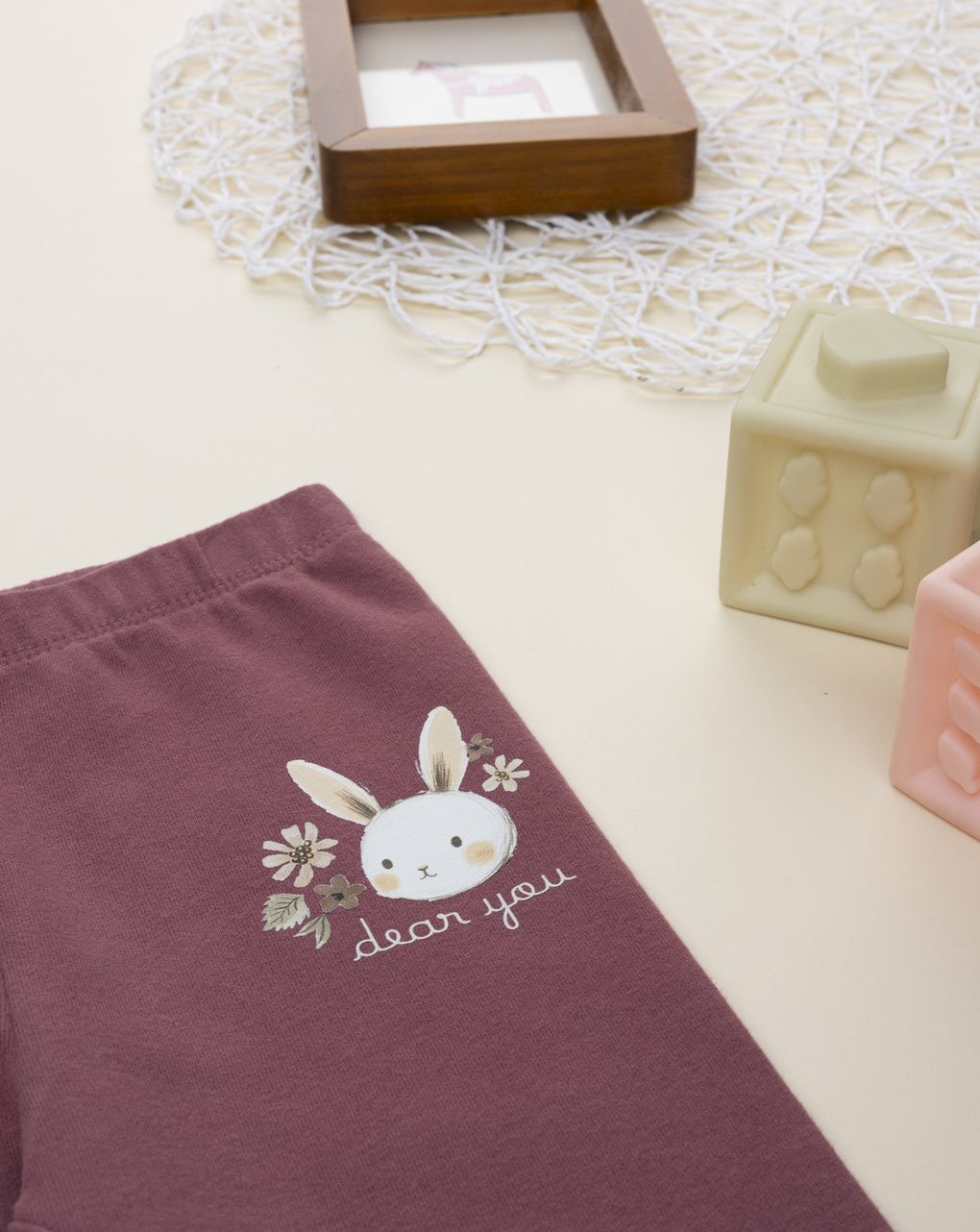 βρεφικό κολάν σάπιο μήλο με λαγουδάκι για κορίτσι - Prénatal