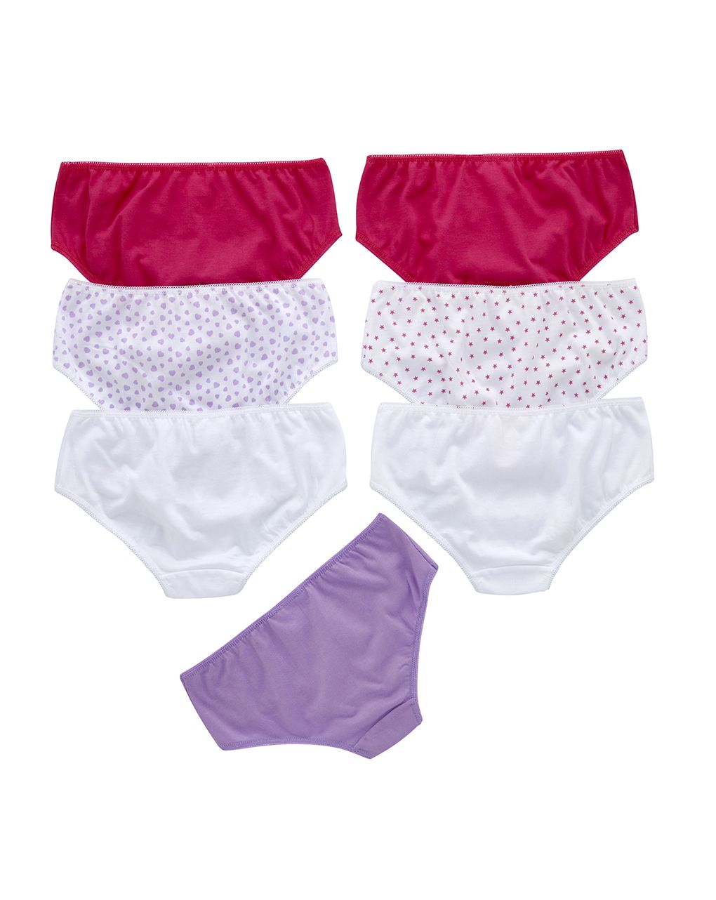 παιδικά σλιπ πακέτο x7 με γατάκια για κορίτσι - Prénatal