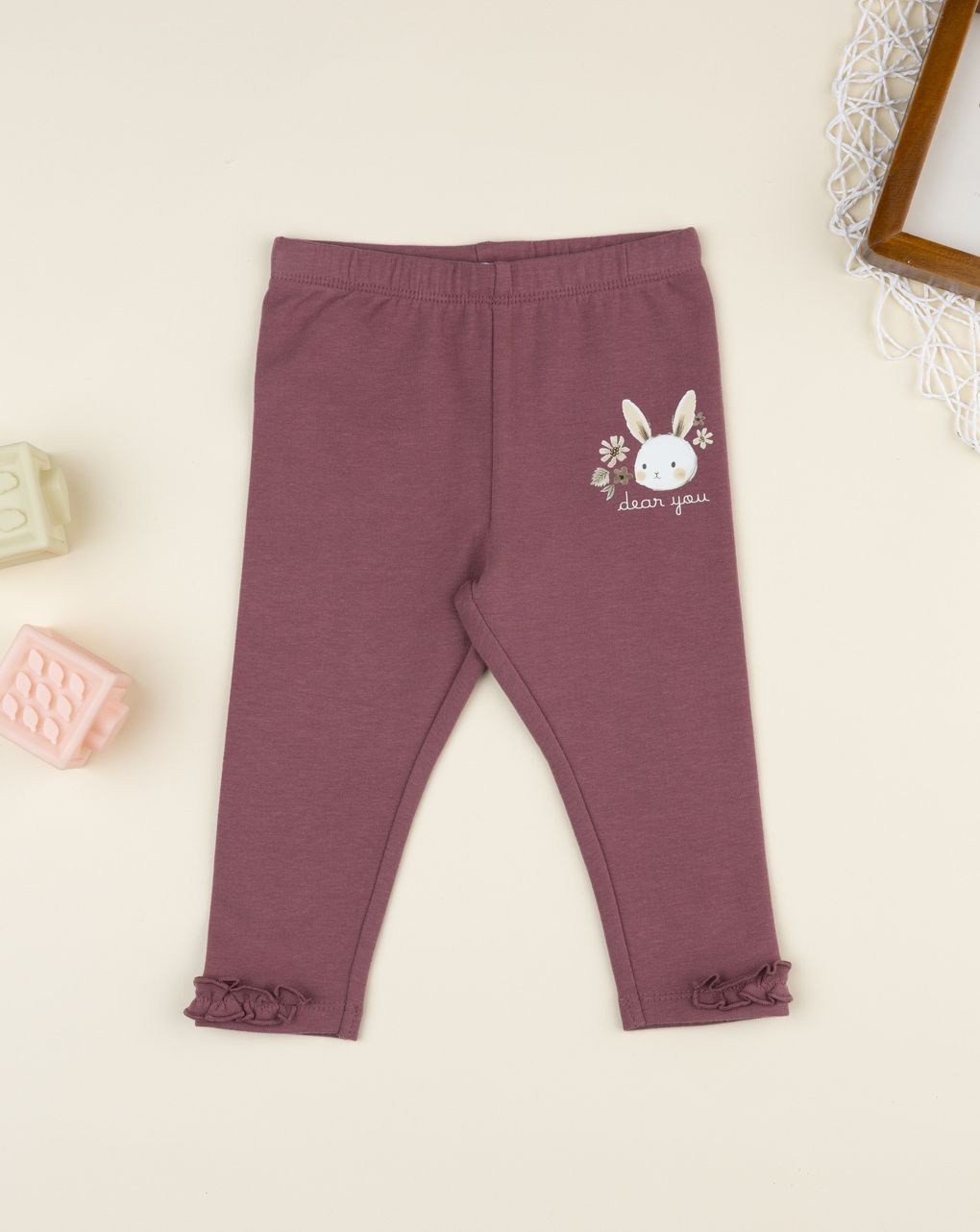 βρεφικό κολάν σάπιο μήλο με λαγουδάκι για κορίτσι