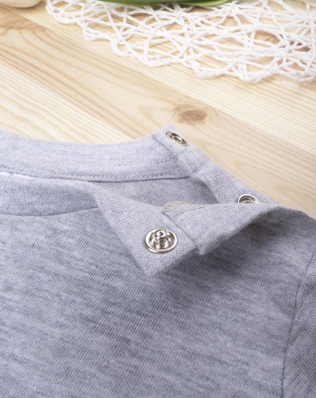 βρεφική μπλούζα γκρι για αγόρι - Prénatal