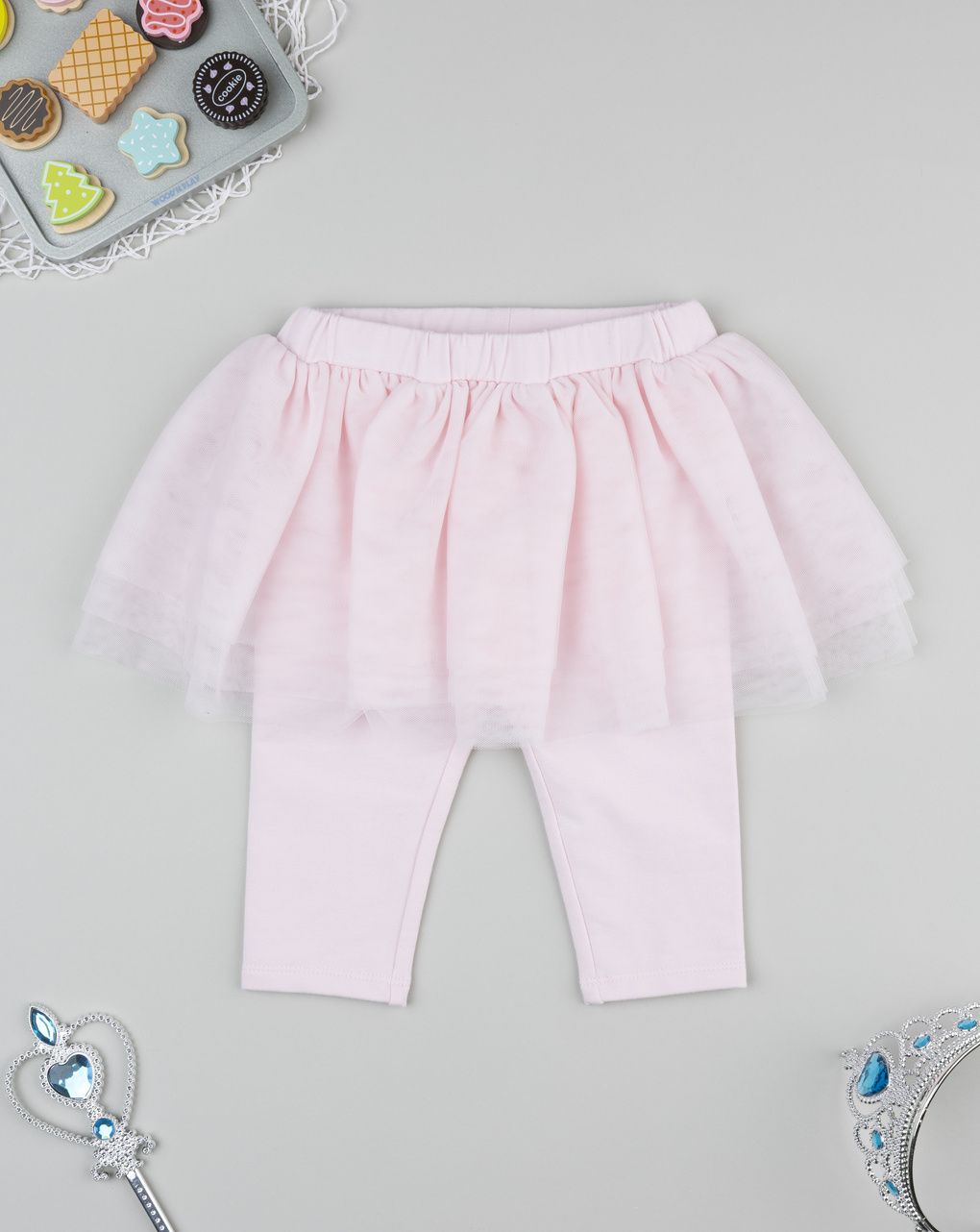 βρεφικό κολάν με φούστα ροζ για κορίτσι - Prénatal