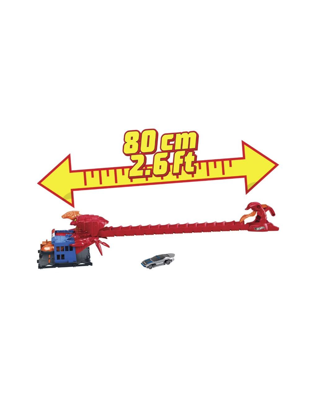 Mattel hot wheels πίστες city με θηρία hdr29 (σχέδια) - Hot wheels