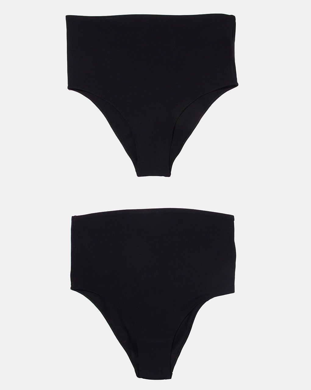 γυναικεία σλιπ εγκυμοσύνης ψηλόμεσα πακέτο x2 μαύρα - Prénatal