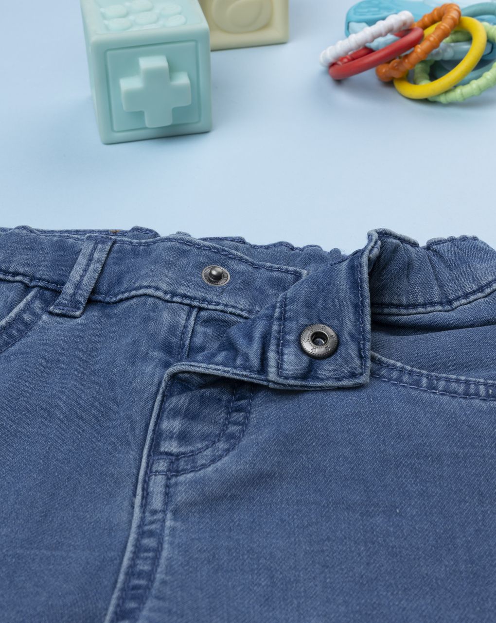 βρεφικό τζιν παντελόνι little friends για αγόρι - Prénatal