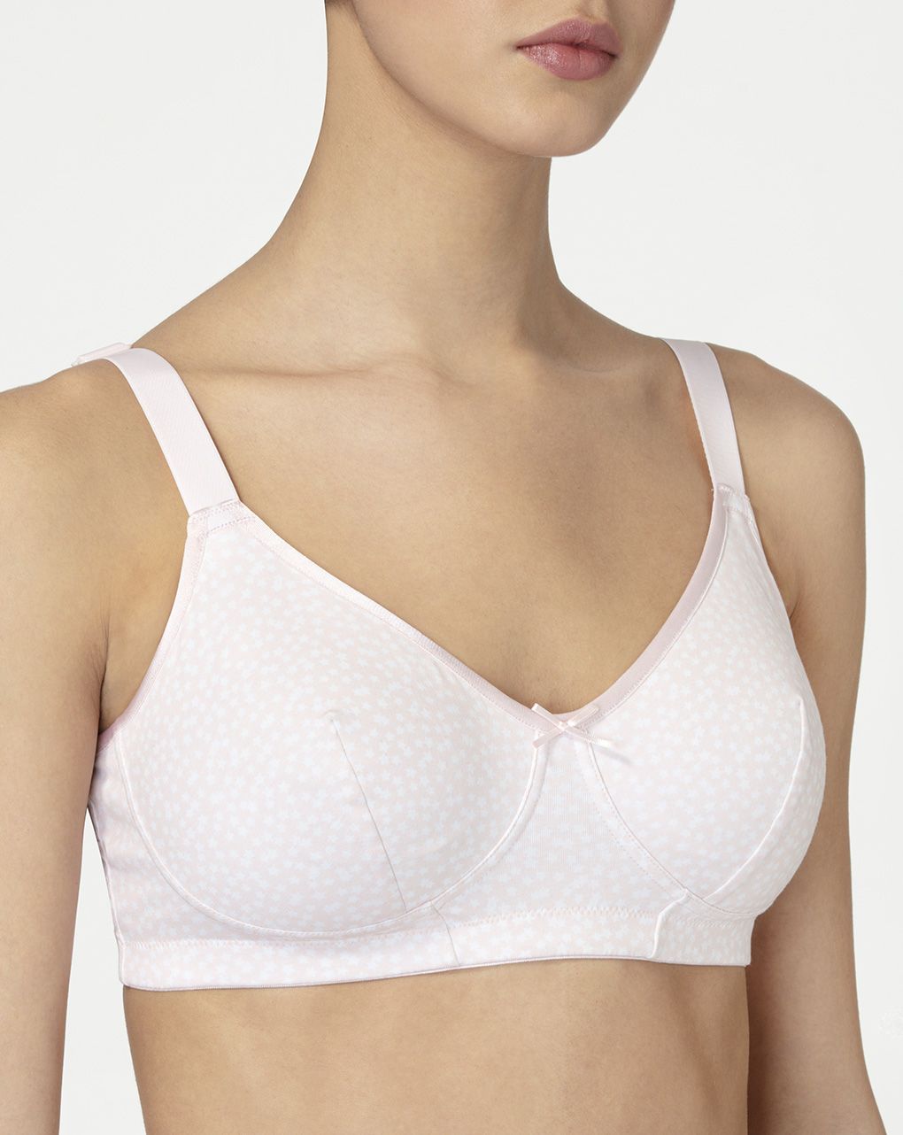 γυναικείο σουτιέν εγκυμοσύνης ροζ με αστεράκια - Prénatal