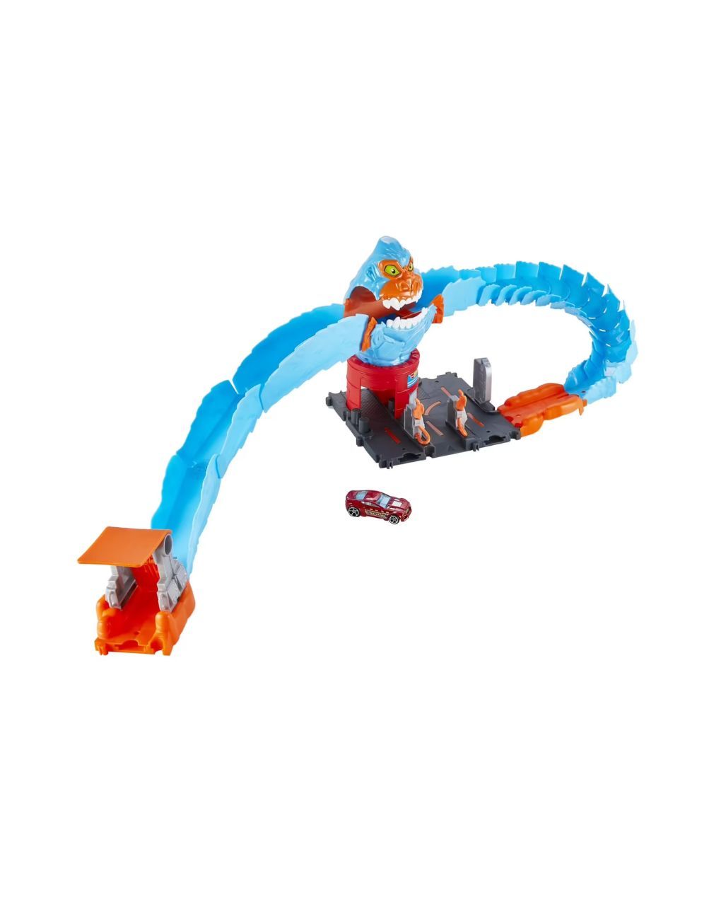 Mattel hot wheels πίστες city με θηρία hdr29 (σχέδια) - Hot wheels