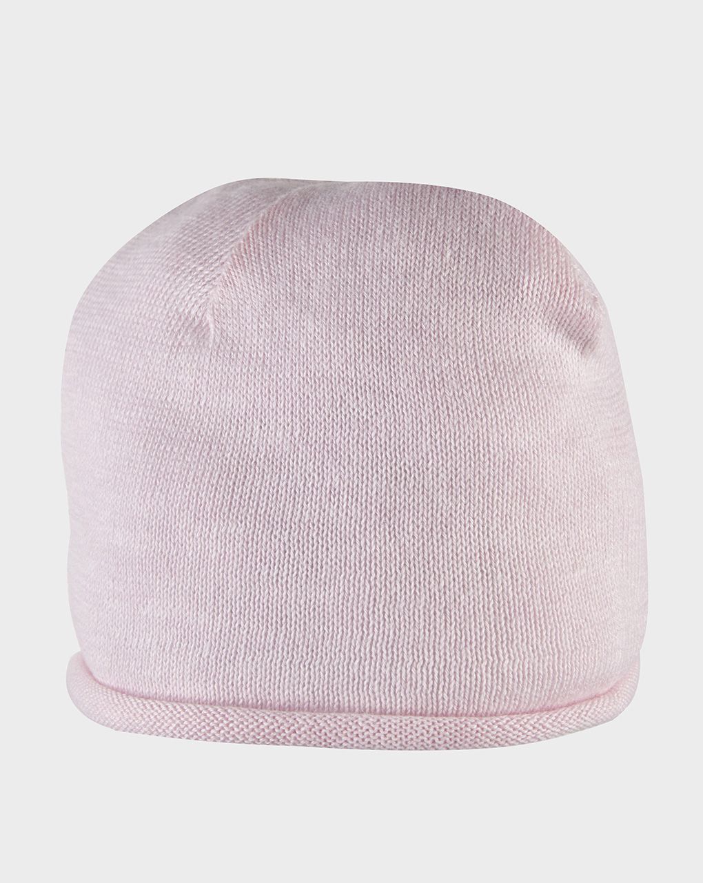 βρεφικό σκουφάκι μάλλινο ροζ για κορίτσι - Prénatal