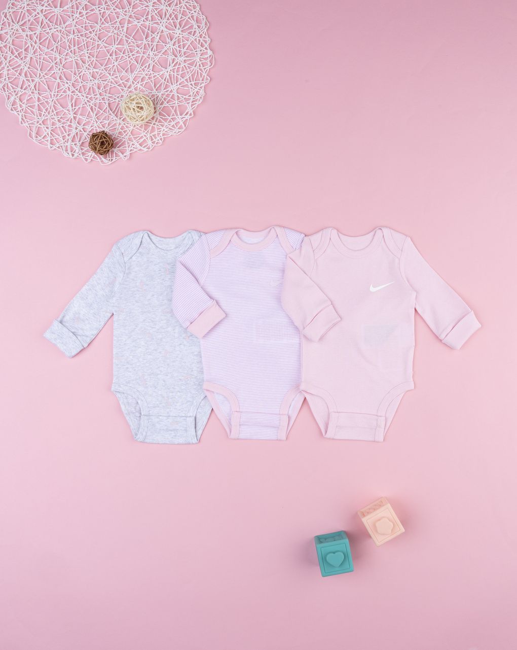 Nike κορμάκια πακέτο x3 56m164-x58 για κορίτσι