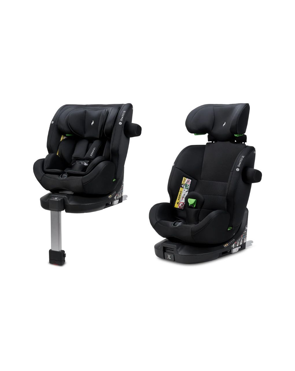 Osann κάθισμα αυτοκινήτου one sl 360° i-size (40-150cm) all black 108327243 - Osann