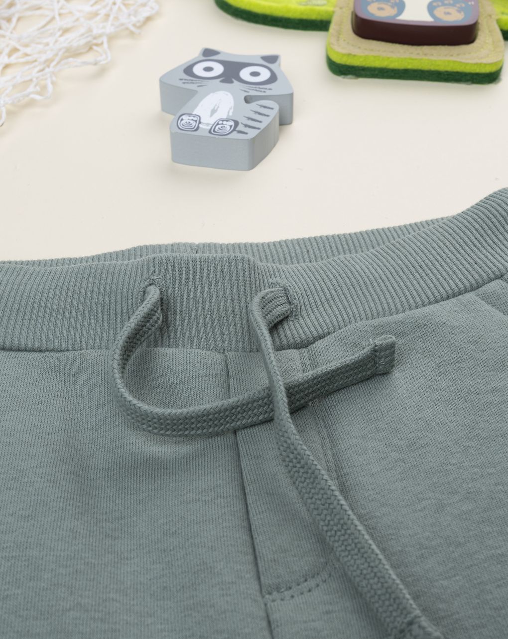 παιδικό παντελόνι φούτερ λαδί dinos για αγόρι - Prénatal