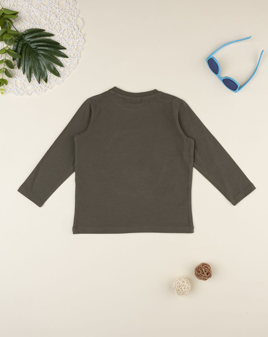 παιδική μπλούζα χακί jurassic world για αγόρι - Prénatal