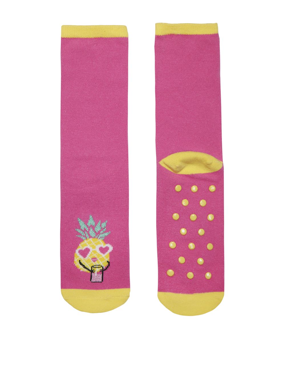 παιδικές αντιολισθητικές κάλτσες με ανανά για κορίτσι