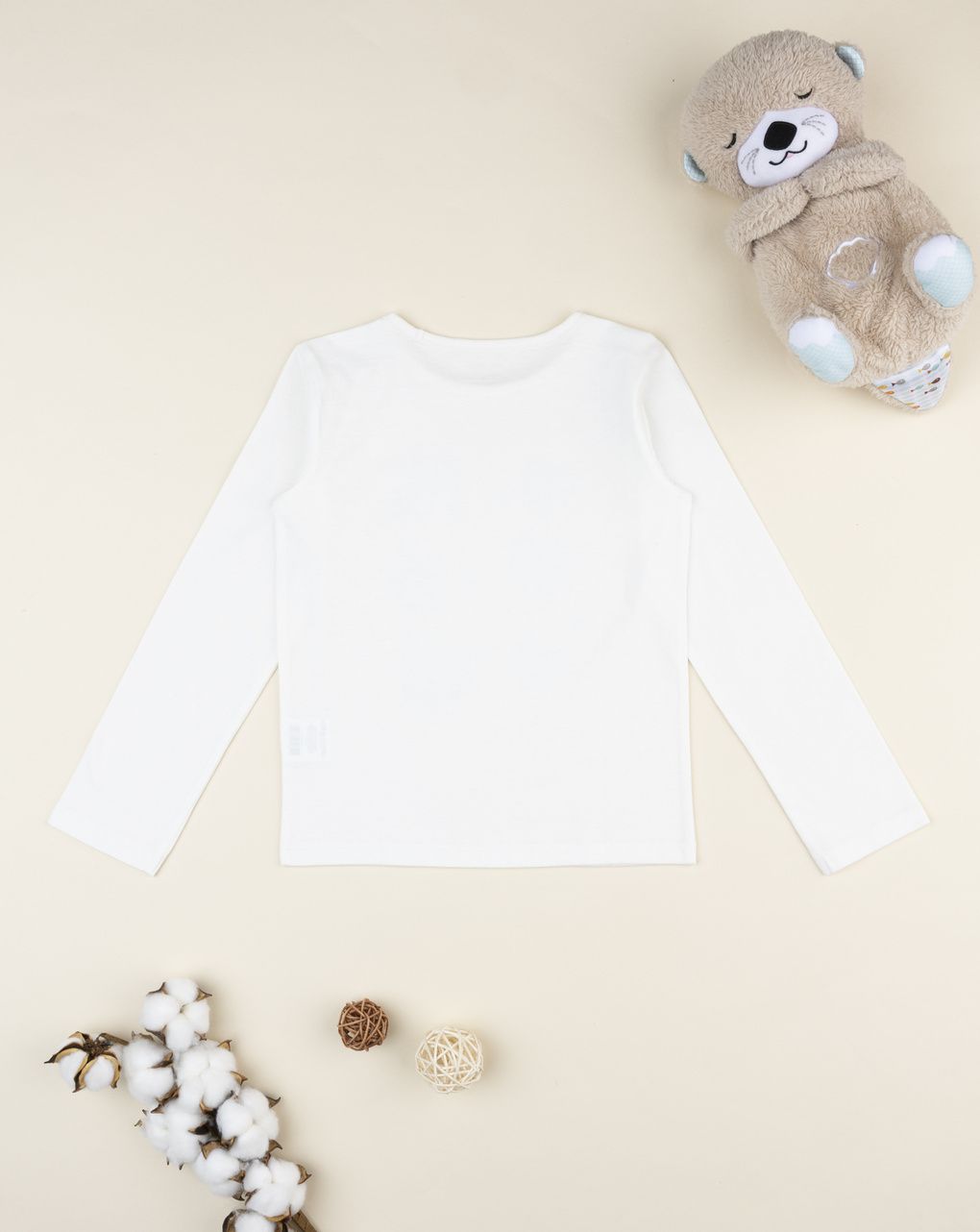 παιδική μπλούζα λευκή με αρκουδάκια για κορίτσι - Prénatal