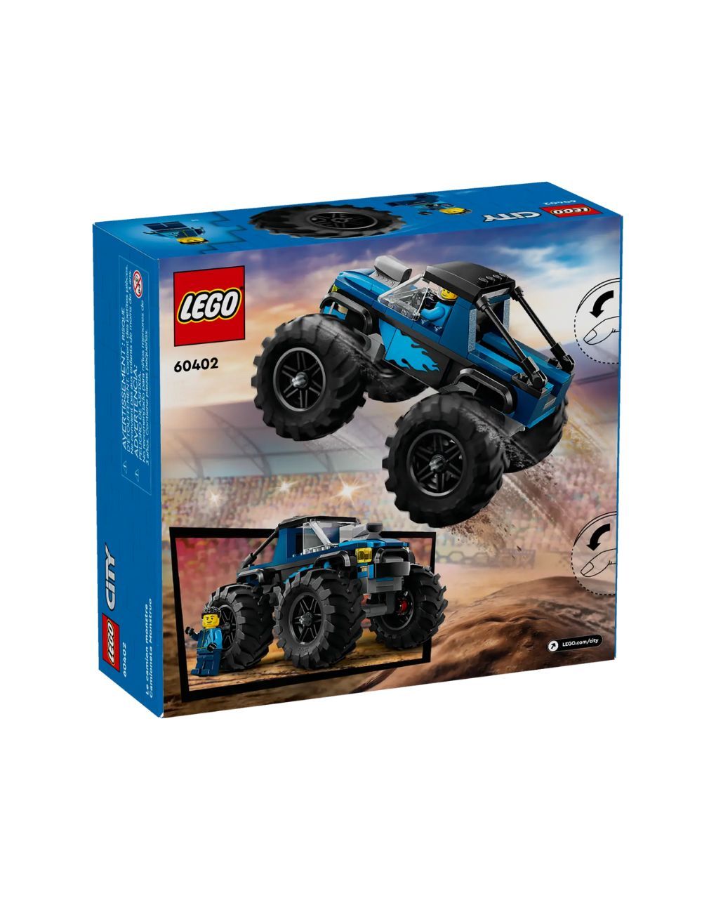 Lego city blue monster truck 60402 - Lego, Lego City
