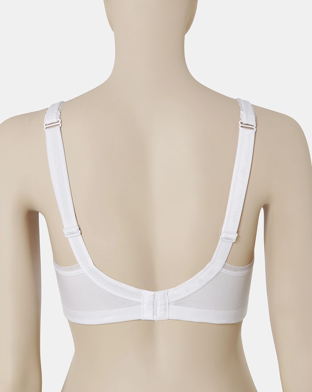 γυναικείο σουτιέν θηλασμού από βαμβακολίκρα λευκό cup d - Prénatal