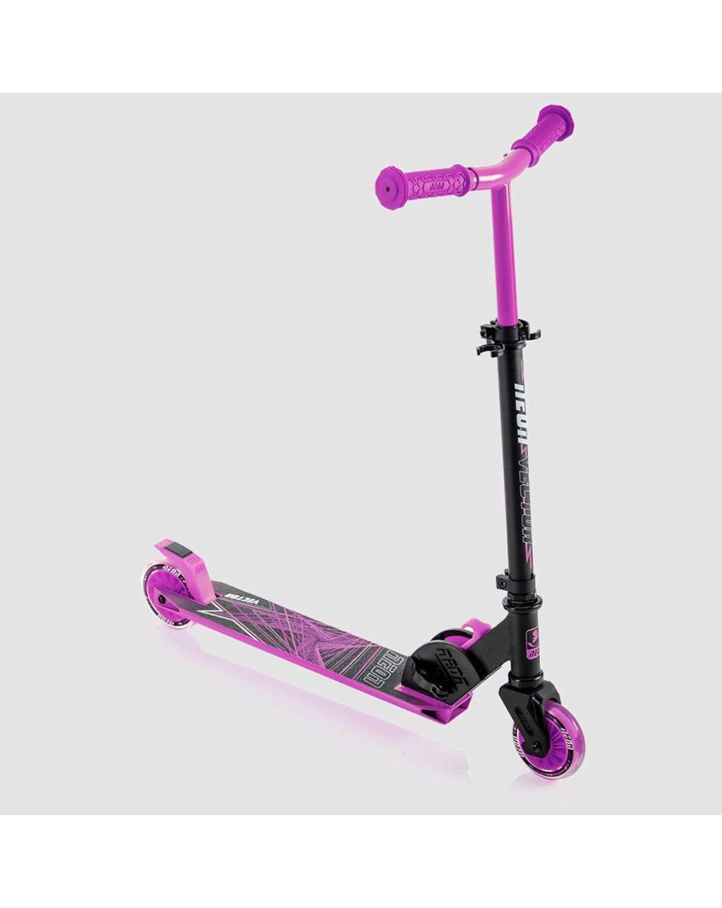 Yvolution πατίνι με 2 τροχούς neon vector ροζ 53.nt05p2 - Yvolution